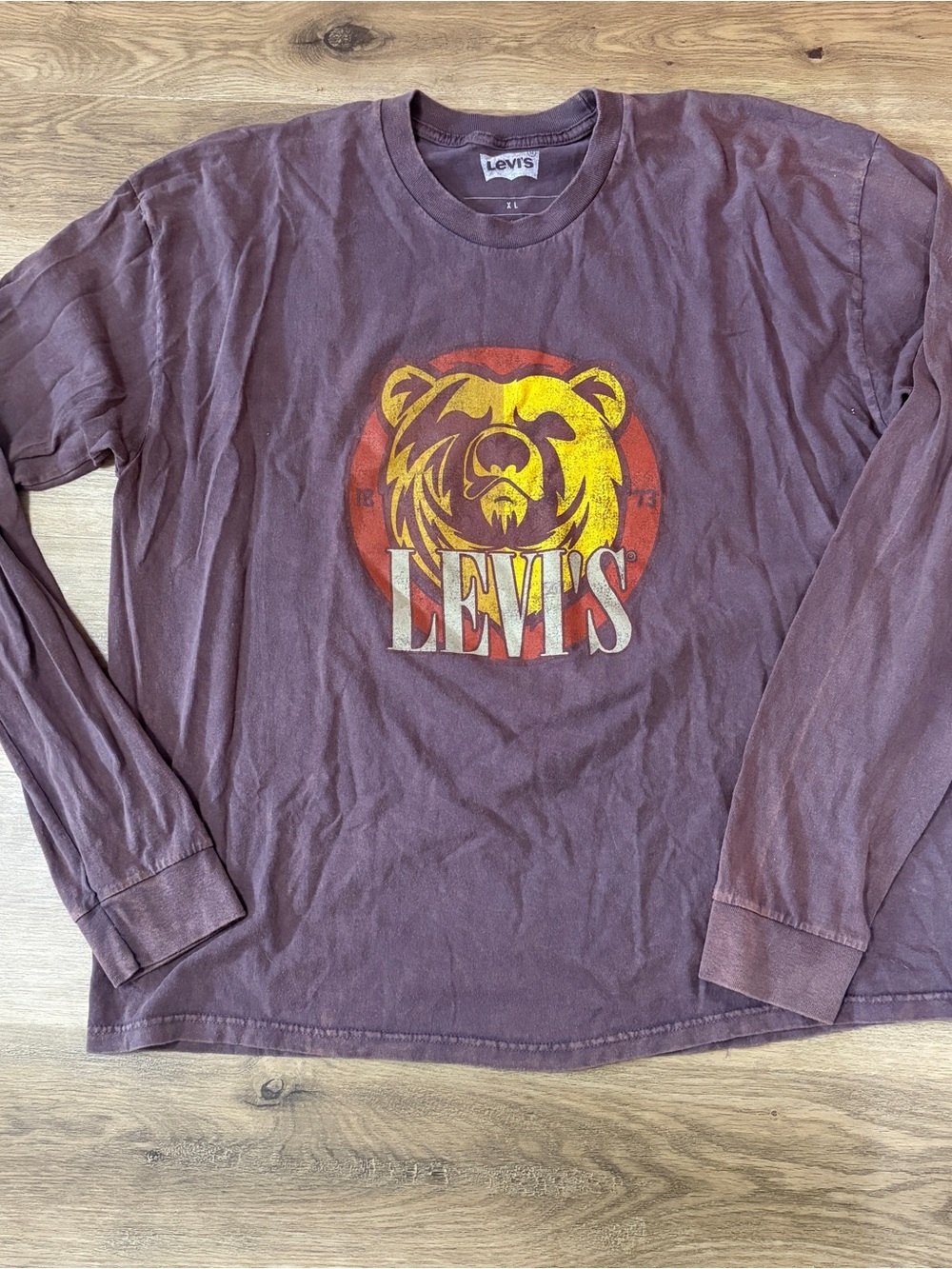 Levi's Long Sleeve Tee - Plum